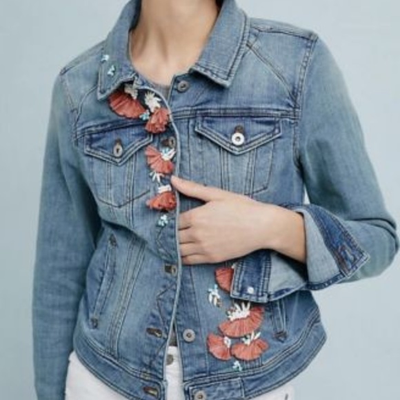 Nwt Anthropologie Pilcro Embellished 